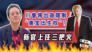 新官上任三把火，川普或将修宪限制\