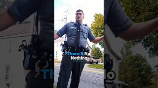 Rookie Cop Loses Interestwhen a Real Crime Is Ment
