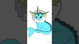 Pokémon coloring Eevee evolution Vaporeon #pokemoncoloring #pikachoo #eevee #ashandpikachu #cute