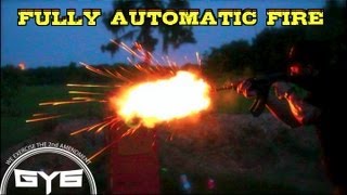 Full Auto Muzzle Flash!