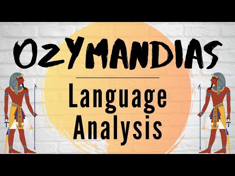 What is the language of Ozymandias?