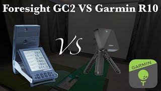 Foresight GC2 VS Garmin R10 using the Garmin golf app