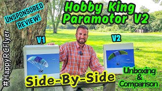 Hobby King RC Paramotor V2, Side-By-Side Unboxing (Unsponsored Review)