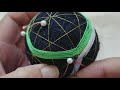 japanese temari ball diy temari embroidery temari