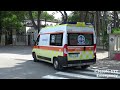 ambulanza castel monte onlus ambulance responding code 3