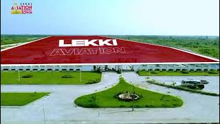 Site Update At Lekki Aviation Town|  N39.99M Cofo Land For Sale Facing The Lekki Epe Express Way.