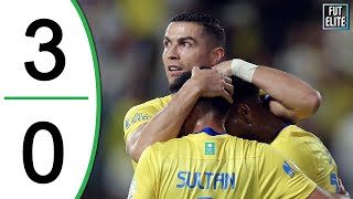 Al Nassr vs Al Akhdoud 3-0 Highlights | Cristiano Ronaldo Double