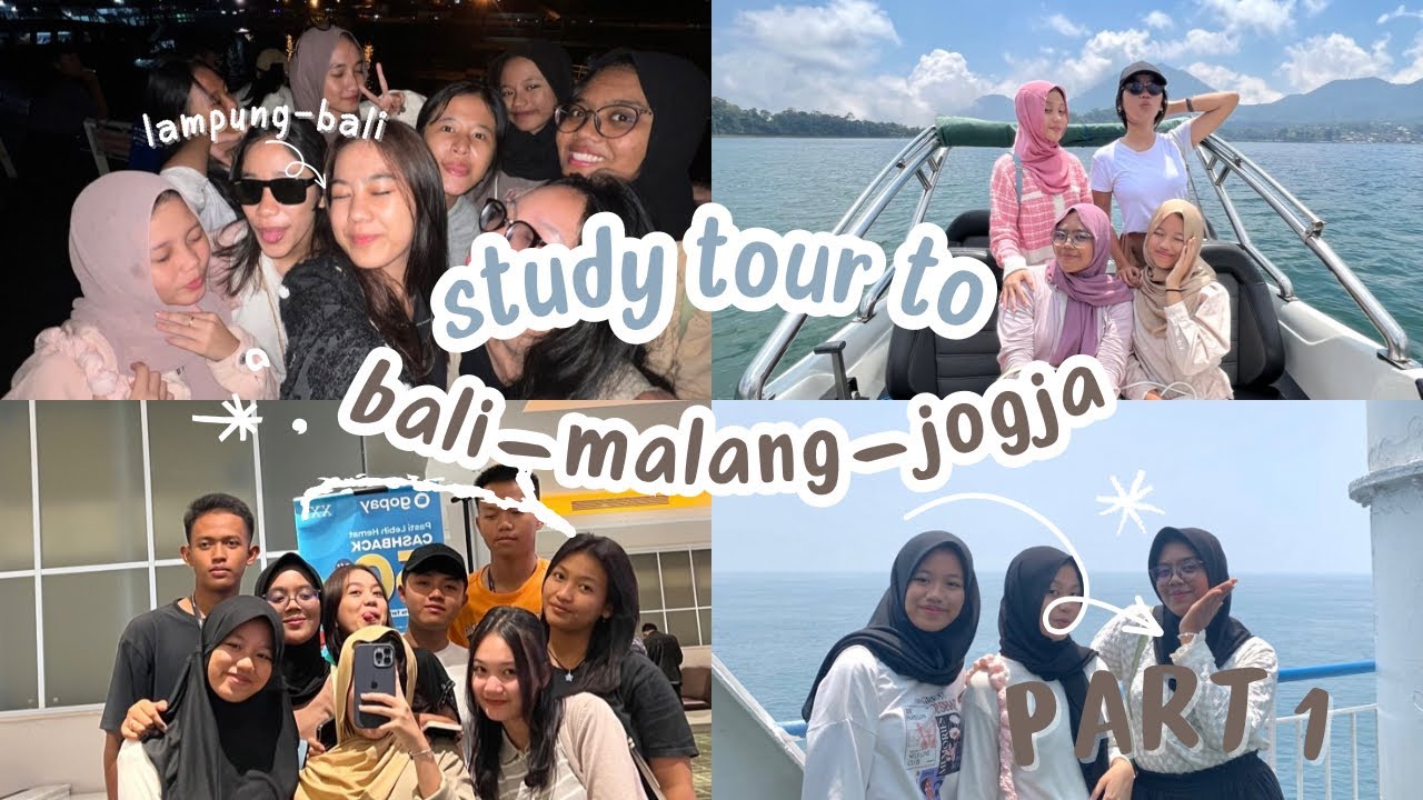 Study Tour Vlog Part1 Youtube