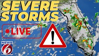WATCH LIVE: Severe Storms Moving Through Florida
