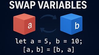 ✅ “🔥 1-Minute JavaScript Trick — Swap Variables Like a Pro!”