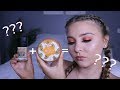 MIXING MY FOUNDATION & POWDER | WTF??? MIXING MY FOUNDATION & POWDER | WTF???