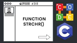 Function strchr() | Ep. 347 | C Programming Language