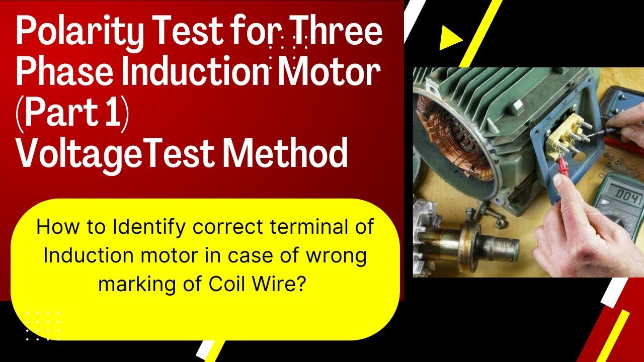 3 Phase Motor Winding Polarity Tester - Infoupdate.org