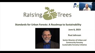 Standards for Urban Forestry - A Roadmap for Sustainability