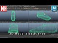 How to model a basic 3D shoe ( Beginners ! )