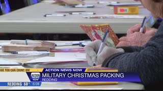 Local Redding organization sends over 250 packages to active duty military members for the holidays