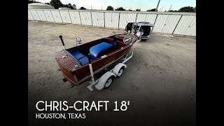 [UNAVAILABLE] Used 1952 Chris-Craft Deluxe Sportsman in Houston, Texas