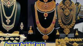 vlog 6 - heavy bridal jewellery collections// affordable rate// Temple collection