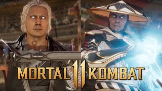 Mortal Kombat 11 - All Fujin VS Raiden Intro Dialogue!