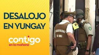 "TERCERA VEZ QUE LO HACEN": Desalojo de casa en barrio Yungay - Contigo en la Mañana