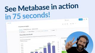 See Metabase in action in under 2 mins