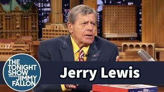 Jerry Lewis and Jimmy Chat Using Instruments
