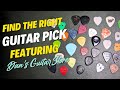 Find the Right Guitar Pick for You - Featuring Dan's Guitar Store