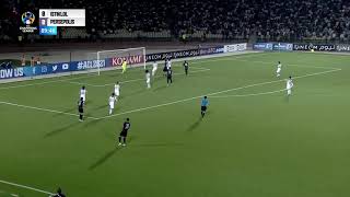 هدف برسبوليس الاول على استقلال دو شنبه (مهدي ترابي) دور ال16 من دوري ابطال اسيا