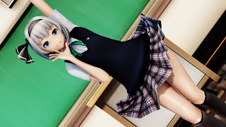 【ＭＭＤ】ポップキャンディスウィートタイム 　魂魄妖夢　制服　【Ray-MMD1.52　ぱんつ注意】