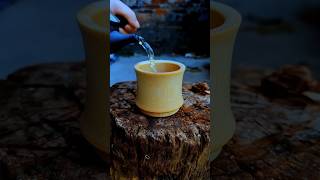 How to Make a Bamboo Tea Cup for Brewing Chrysanthemum, Rose \u0026 Jasmine Tea