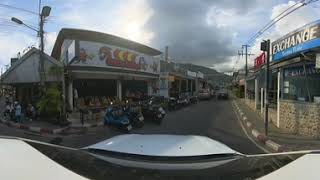 360° VR Drive: Exploring Lamai Beach Road, Koh Samui