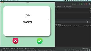 Solution & Walkthrough for Creating New Flash Cards | The Complete Python Pro Bootcamp for 2022