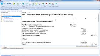 CCH Personal Tax - Realtime and interactive tax computations