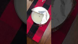 Candle Hack for an Even Burn #candlehacks #homehacks