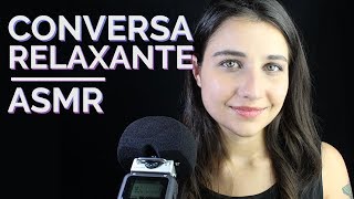 ASMR RESPONDENDO SUAS PERGUNTAS | Conversa em soft spoken + whispers para relaxar, dormir e dar sono