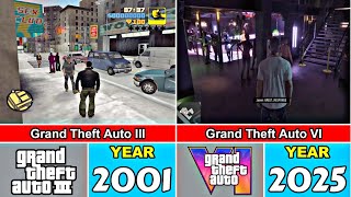 GTA Graphics Evolution From GTA 1 to GTA 6