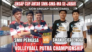 LIVE  UNSAP SPORT COMPETITION , SMK PERKASA 2 C  VS SMAN 1CICALENGKA , ANTAR SMA SE JABAR