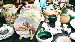 Paris France🇫🇷FLEA MARKET🏺 Discover Unique Treasures🪞 Walking tour in 4KHDR ✨ Antique old Things🏺