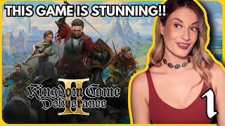 OBSESSED ALREADY! | Kingdom Come Deliverance 2 | Blind First Playthrough Part 1 | basicwitgirl