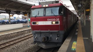 EH500-38 牽引貨物列車