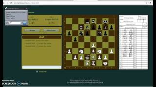 ChessBot playing bullet at MyChess.com