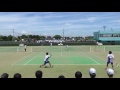 16 東日本大学対抗ソフトテニス競技大会　男子　準決勝　2 2