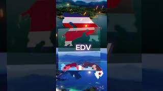 4 VS En solo video #countryballs #humor #viral #VS