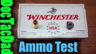 Winchester 115gr 9mm JHP - Ammo Test