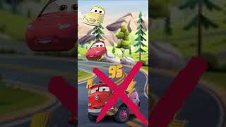 Wrong head Puzzle Maddy MccGear Disney Pixar Cars Funny #shorts #disneycars #lightningmcqueen