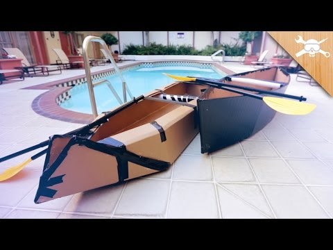 Building $20 Cardboard Boats! Building $20 Cardboard Boats!