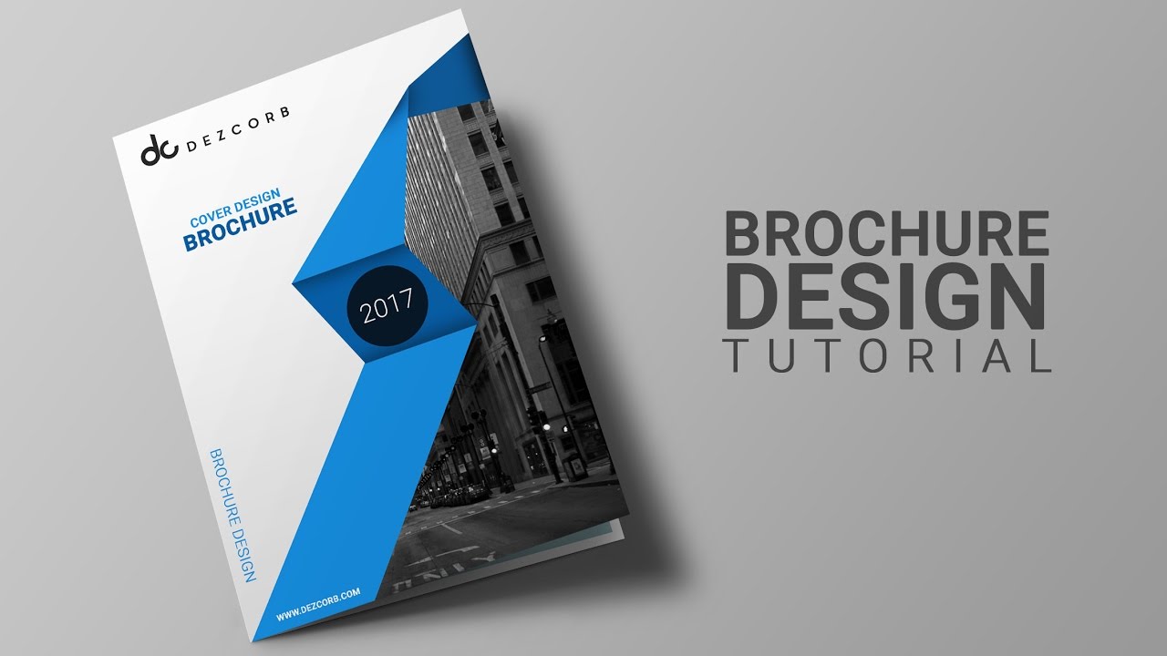 How To Design Brochure In Photoshop Cs6 | Brochure | DataSheet Design ...