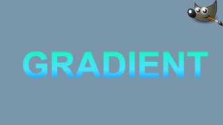 How to Add a Gradient to Text in Gimp
