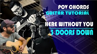 Here Without You 3 Doors Down guitar tutorial (2020)