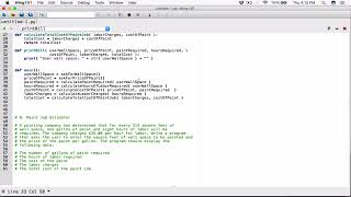 5.8. (Part 2) Paint Job Estimator - Python